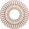 Ekena Millwork Cornelius Wood Fretwork Pierced Ceiling Medallion, Wood (Paint Grade), 20"OD x 7 1/2"ID x 3/8"T CMWP20X0375CRMF - alternate 1
